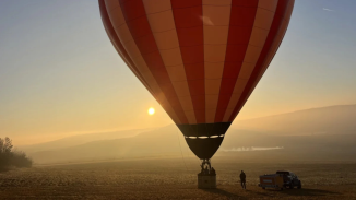 Kettesben a felhők felett! - Privát hőlégballonos repülés Eger tájain