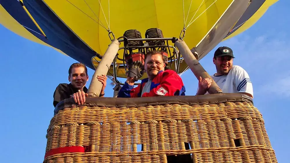 Hőlégballonos repülés Sopron és Szombathely környékén fő kép