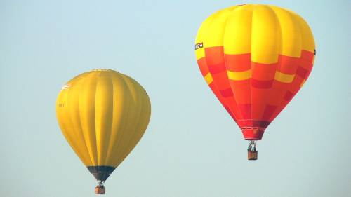 Hőlégballonos kötelékrepülés 9 fő részére galéria 2