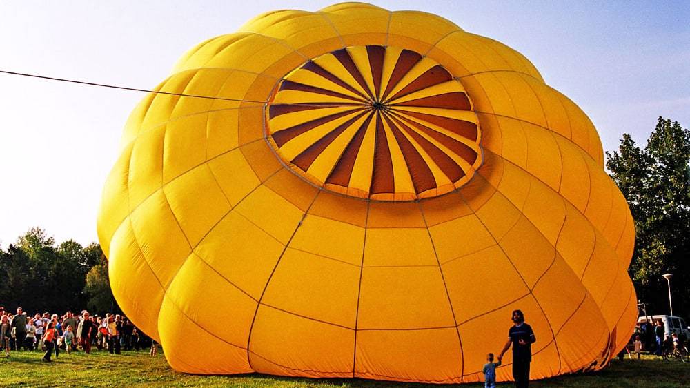 Hőlégballonos repülés