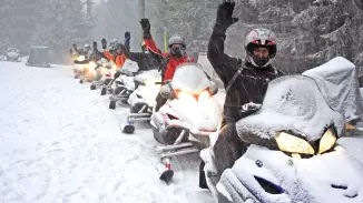 Motorosszán túra 2 napos 2 éjszakás a Bihari hegyekben szálással