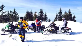 Motorosszán túra 1 napos reggel megyek-este jövök opcióval kosár