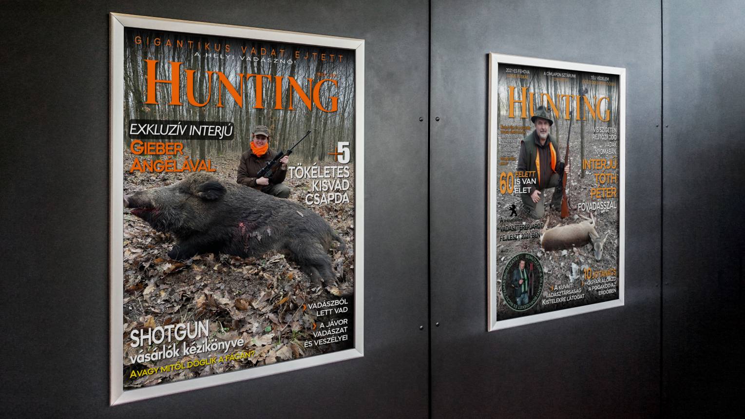 Szerepelj a Hunting magazin címlapján 2