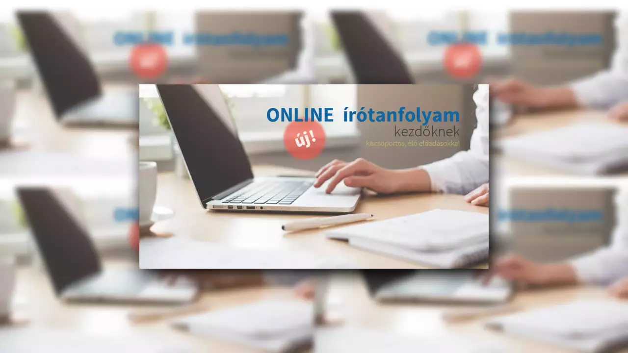 Online íróképző tanfolyam fő kép