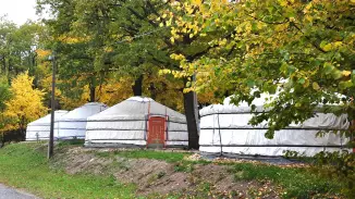 Jurtaszállásban hétvégi kaland Dobogókőn kosár