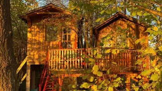 Páros Randevú a La Cabana Lombházban, az Őrségben