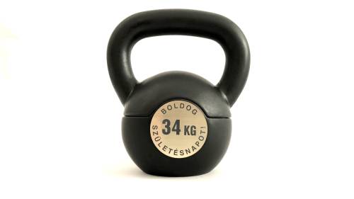 Kettlebell cukorka tartó egyedi gravírozással 1