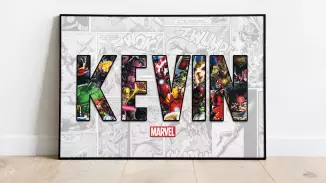 MARVEL mániás Hős csemetének szuper ajándék kosár