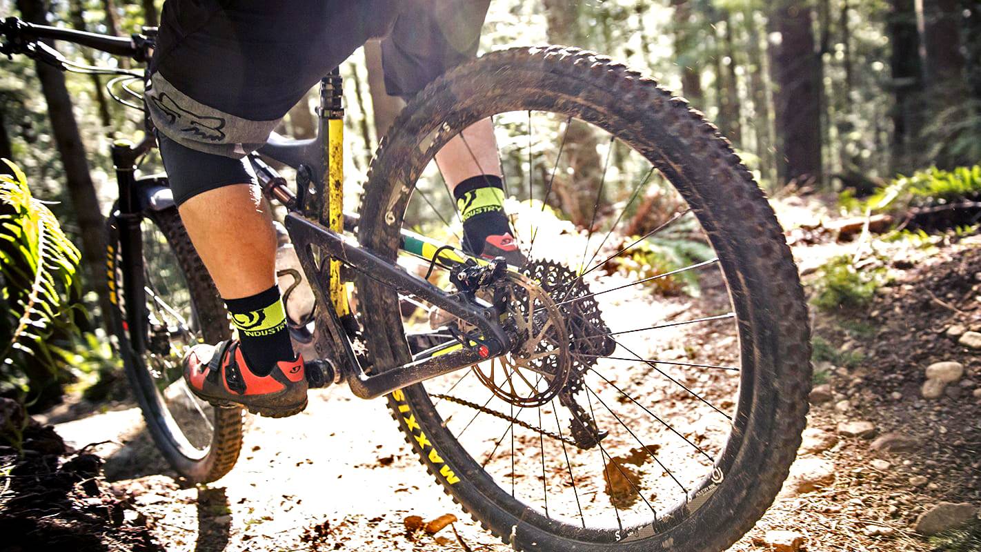 hegyi kerékpár singletrack gyanta