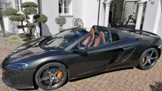 650 LE-ős McLaren 650S Spider autópályás vezetés kosár