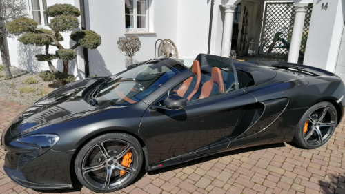 650 LE-ős McLaren 650S Spider autópályás vezetés 1