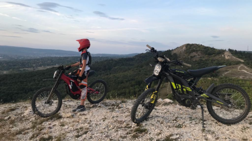 SUR-RON elektromos motoros off road túra a Pilisben 2 főnek 3