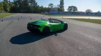 Lamborghini Huracán élményvezetés az M-Ringen – hétköznap/hétvégén