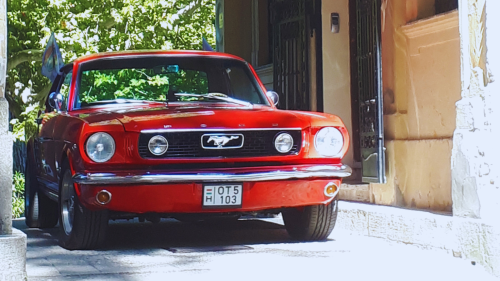 Gyerekeknek élményautózás egy 1966-os Ford Mustanggal 2