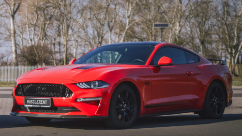 Utcai élményautózás Mustang GT55-el Debrecen és környékén 7