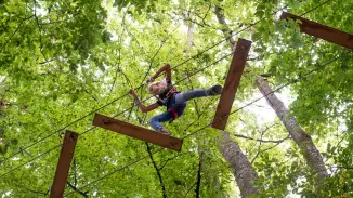 Gyerekkaland a Nagy Villám Kalandparkba Visegrádon kosár