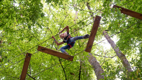 Gyerekkaland a Nagy Villám Kalandparkba Visegrádon 1