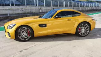 Mercedes AMG GT C Coupe vezetés a Kakucs Ringen kosár