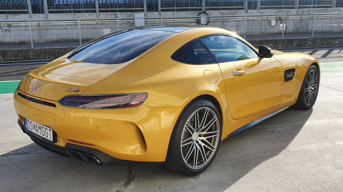 Mercedes AMG GT C Coupe vezetés a Kakucs Ringen 7