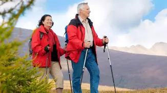 Nordic walking feltöltődés a Mátrában kosár