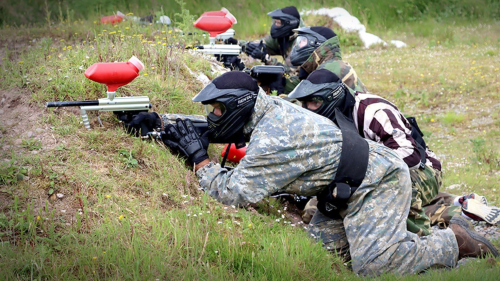 Paintball egyedileg épített pályán Gödöllő környékén 4