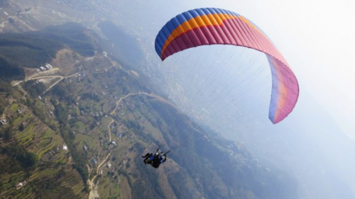 Páros, szelet vitorlázó motor nélküli repülés - Siklóernyőzés 4