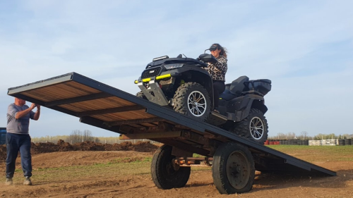 Quad vezetéstechnikai tréning Szadán - saját quaddal!* 2