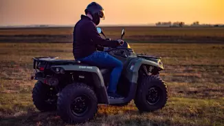 Éjszakai extrém quad-ozás Ágasegyháza erdős, dűnés terepén