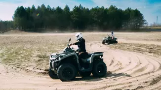 1 órás Quad élményvezetés Ágasegyháza dűnéin