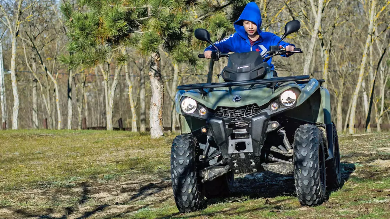 2 órás quad vezetés Ágasegyháza erdős és dűnés területein fő kép