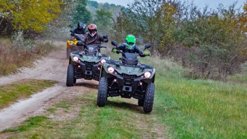 2 órás quad vezetés Ágasegyháza erdős és dűnés területein 7