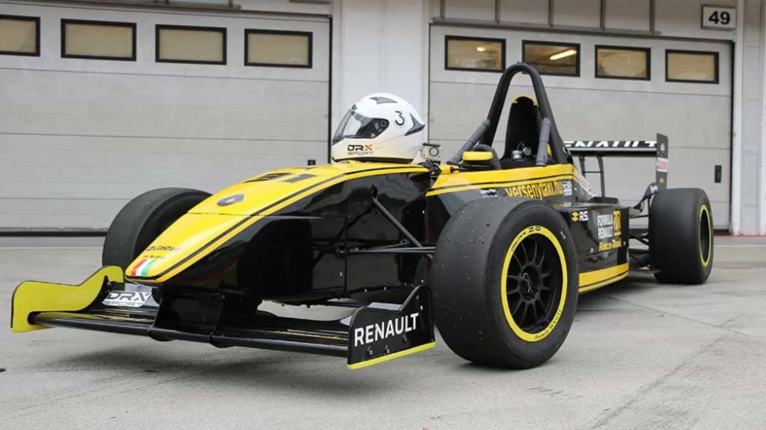 Kétüléses Formula Renault RaceTaxi a DRX-Ringen hétköznap
