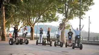 Segway túra a Gellért-hegyre kosár