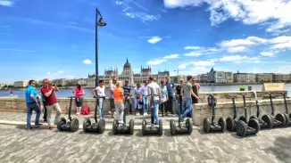 Irány a belváros, Gellért-hegy és a vár segwayel kosár