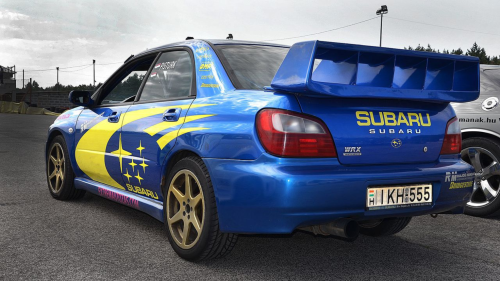 Subaru Impreza 2002 vezetés a Kakucs Ringen 3