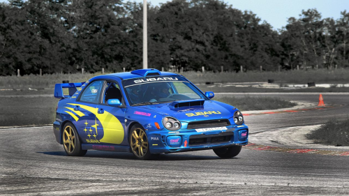 Subaru Impreza 2002 vezetés a Kakucs Ringen 1