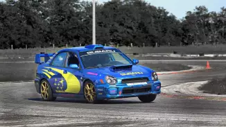 Subaru Impreza 2002 vezetés a Kakucs Ringen kosár