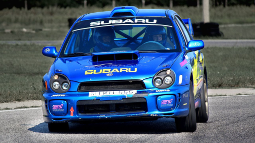 Subaru Impreza 2002 vezetés a Kakucs Ringen 6