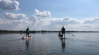 Relax SUP túra a Velencei tavon kosár