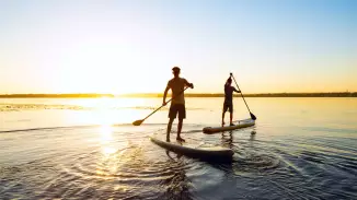 Családi SUP kaland a Tisza tavon