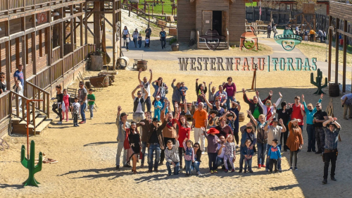 Western élmény a Tordasi élményfaluban 1