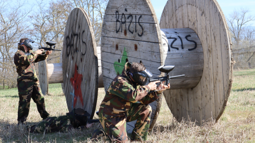 Paintball a Velencei-tó mellett Kápolnásnyéken 1