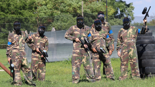 Paintball a Velencei-tó mellett Kápolnásnyéken 3