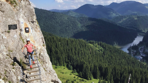 Lélegzetelállító Via Ferrata-túra a Gyilkos-tó felett 1