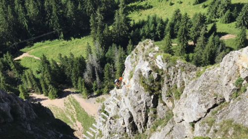 Lélegzetelállító Via Ferrata-túra a Gyilkos-tó felett 5