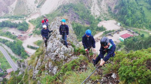 Lélegzetelállító Via Ferrata-túra a Gyilkos-tó felett 11