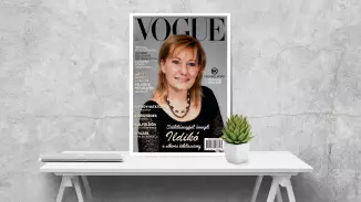 Barátnőd, kedvesed, Anyukád a Vogue címlapján kosár