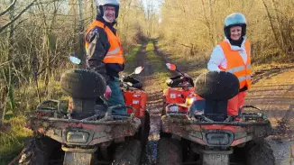 1 éjszakás romantikus wellness kettesben Ajkán - Páros ATV 4x4 Quad tereptúrával!