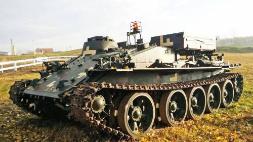 Tankrodeózás Gyálon VT-55 harckocsin a BIKÁN 4