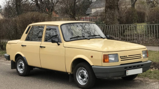 Retro Wartburg 1.3-as Limusin vezetése kosár